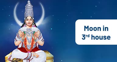 Moon in 3rd House : Meaning, Impact And Remedies