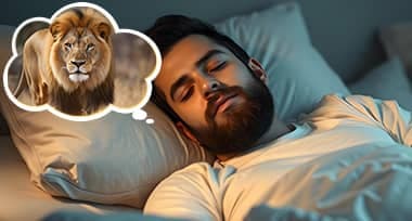 Meaning of Seeing a Lion in Dreams in Vedic Astrology