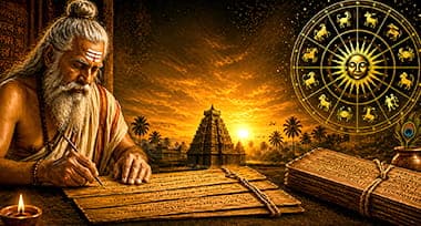 Ancient Nadi palm leaves holding your life’s secrets – Ready to be unlocked.