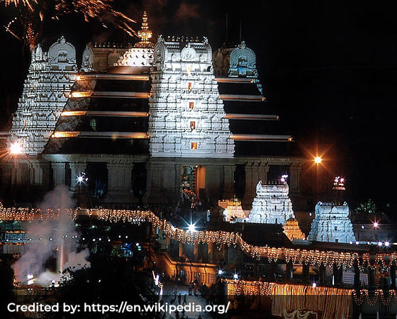 The ISKCON Temple Bangalore