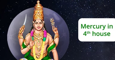 Mercury in 4th House : Meaning, Impact And Remedies