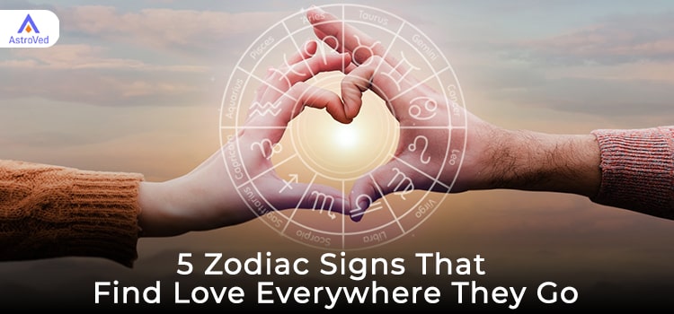 five zodiac signs 