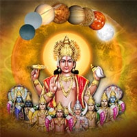 Navagraha Shanti Homa (9 Planets Pacifying Fire Lab)