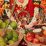 Eating Food By Offering God