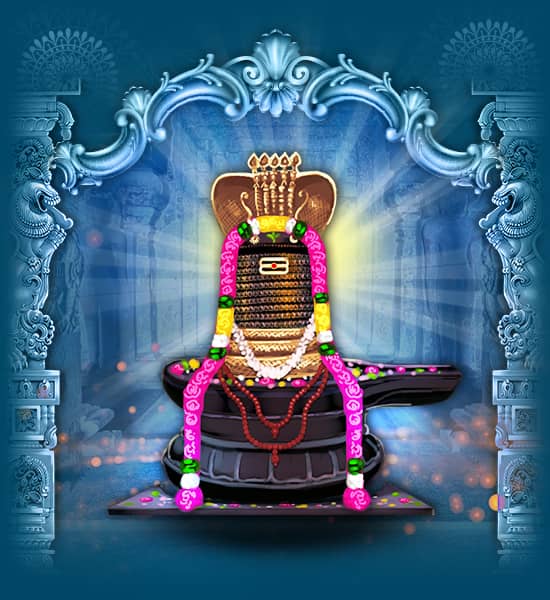 Swarna Akarshana Sahasra Shiva Lingam Installation