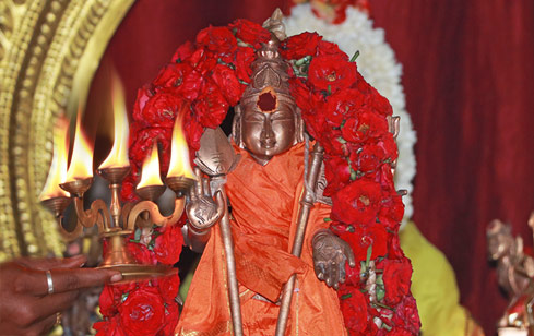 Archana to Muruga at His Powerspot