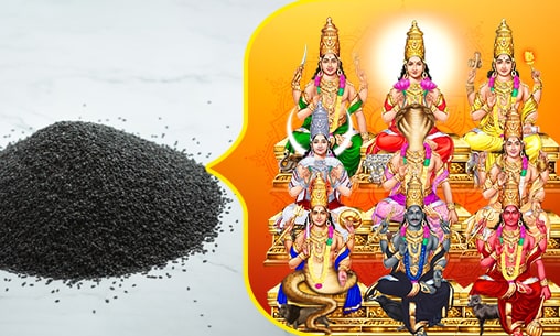 Lotus Mala (Lotus Garland) Offering to Mahalakshmi & Maha Vishnu at Powerspot