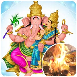 Individual Sankatahara Ganapati Fire Lab to Destroy Suffering & Sorrow