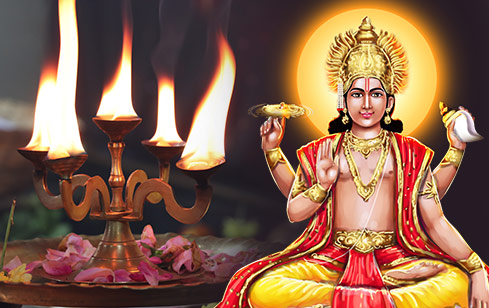 Archana (Pooja) to Narasimha at Villupuram Powerspot