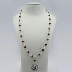 Shiva Shakti Mala with Ganesha Pendant