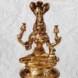 Energized 6 Inch Shreem Brzee Statue (Lakshmi Statue)