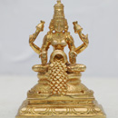 Energized 4-inch Wealth Lakshmi statue