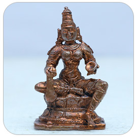 Energized 2.25-Inch Annapoorneshwari Statue 