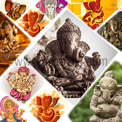 Abhishekam and Archana to 11 Ganesha(s) at his Powerspot