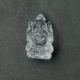 Energized Crystal Ganesha Statue