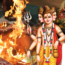 Individual Dattatreya Homa (Fire Prayer for Prosperity and Desire Fulfillment) at AstroVed Remedy Center
