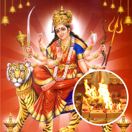 வசந்த நவராத்திரி முதல் நாள் தனிப்பட்ட சாகம்பரி ஹோமம்