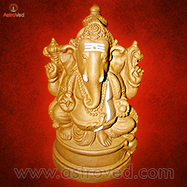 7 Sacrificial Clay Ganesha