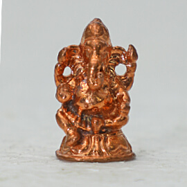 Energized Half Inch Ganesha Statue