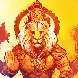 Narasimha Homa (Lion Man Archetype Fire Lab)