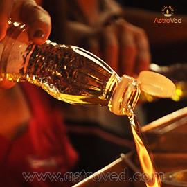 15 Liters of Oil Sponsorship for Shivaratri Ceremonies