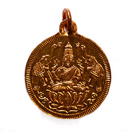 Gaja lakshmi With Shree brzee Pendent Copper