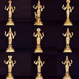Set 5.2 Inch Planetary Statues