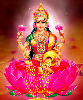 Lakshmi Ashtottaram Chanting and Sri Suktam Homa (Fire Lab for Magnificence and Affluence and Financial Stability)