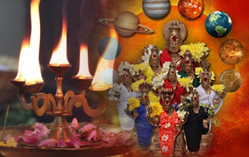 Navagraha Pooja and Archana to Perumal