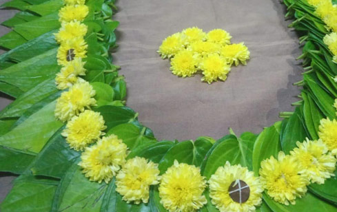 4 Betel Leaf Garland