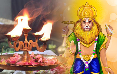 Narasimha Kavacham Archana