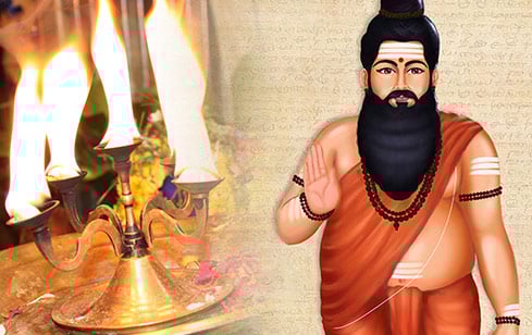 Archana and Abishekam to Sage Agastya