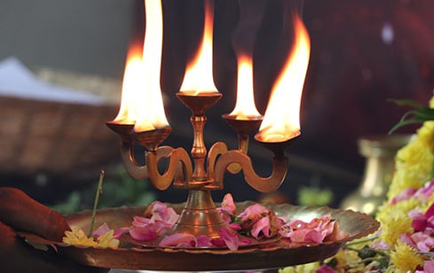 Archana to Saptarisheeswarar at Saptarisheeswarar