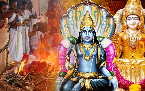 4−Priest Homam to Raghu & Mangala Gowri