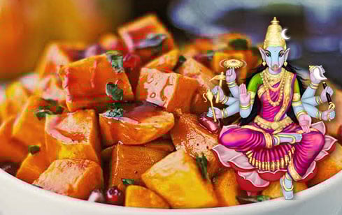 Sweet Potato & Honey Mixed Pomegranate Sacred Offering Sweet Potato & Honey Mixed Pomegranate Sacred Offering