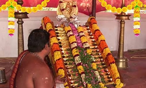 Padi Pooja (18 Steps Pooja) at Temple
