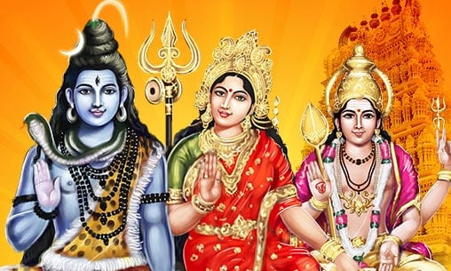 Archana to Murugan, Shiva and Goddess Parvati at Cuddalore Temple