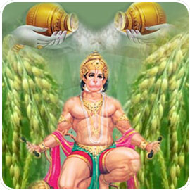 Individual Rice Pudding Ritual to Hanuman at Kerala Powerspot 