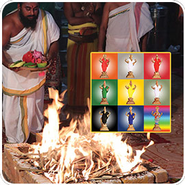 Navagraha Homa (Nine Planets Blessing Fire Lab)
