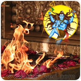 Individual Rudra Homa (Fire Lab Dissolve to Fear and Gain Protection)