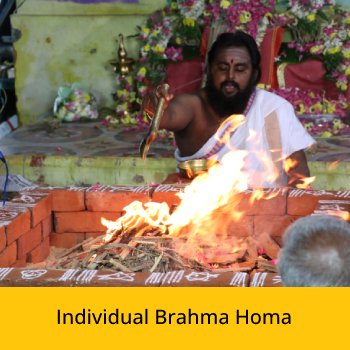 Golden Age Brahma & Vasistha Statue Installation Advanced Package