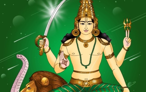 Archana (Pooja) to Moon at His Powerspot