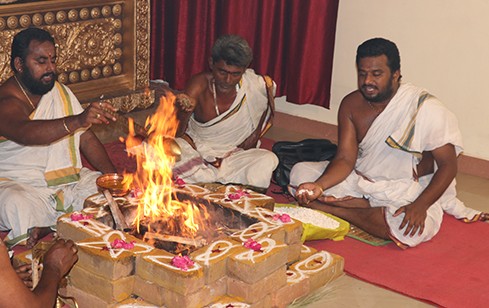Shiva Homa (Karma-Cleansing Shiva Fire Lab) at AstroVed Remedy Center