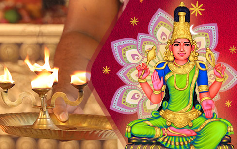 Ashtothara Archana to Goddess Bhuvaneshwari