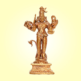 Asistanga Bhairavar 2 inch Statue