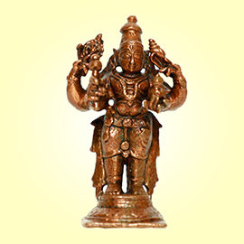 Dhanvathri Statue (Standing) 2.5 inch