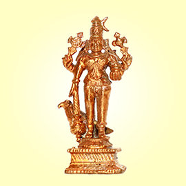 Energized 2 Inch Krotha Bhairava Statue