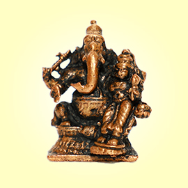 Ganesha Statue 1.25 Inch (Sankatahara Ganapathi)