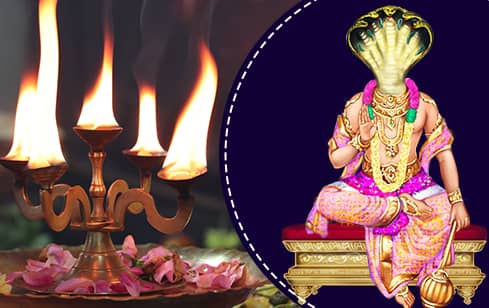 Archana (Pooja) to Ketu at Mayiladuthurai Powerspot Archana (Pooja) to Ketu at Mayiladuthurai Powerspot