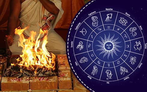 2-Priest Individual Nakshatra Shanti Homa (Birth Star Pacification Fire Lab)